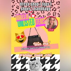 Thursday, Dec. 12 at 7 p.m. Shop my closet clear out!